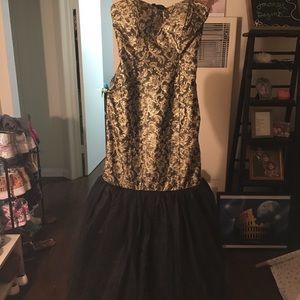 Vintage up cycled formal dress.